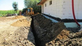 Vybudování přípojek RD