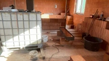 Příčky hotové a půjde se kreslit elektrika