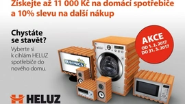 K cihlám od HELUZu navíc spotřebiče