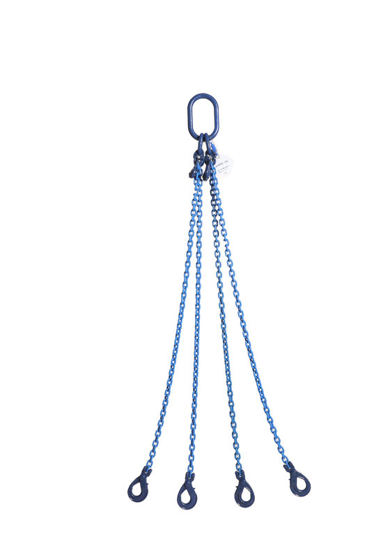 4-leg, Clevis Self locking Hook, 4.0 ton, 10 mm, 2 m