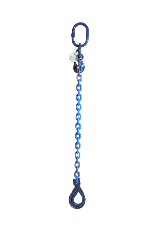 1-leg, Clevis Self locking Hook, 1.4 ton, 6 mm, 4 m-image-1