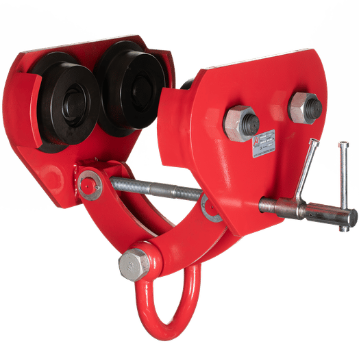 Balkklämma 10 000 kg, justerbar med hjul