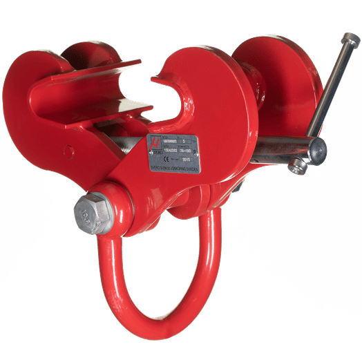 Balkklämma 10 000 kg, fixerad gripklo