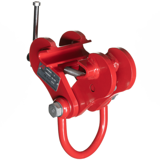 Balkklämma 3000 kg, fixerad gripklo