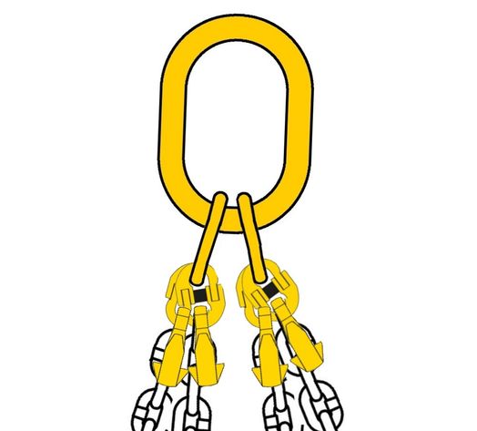 Förkortningspaket, Förkortningskrok, 4-Part, 13 mm