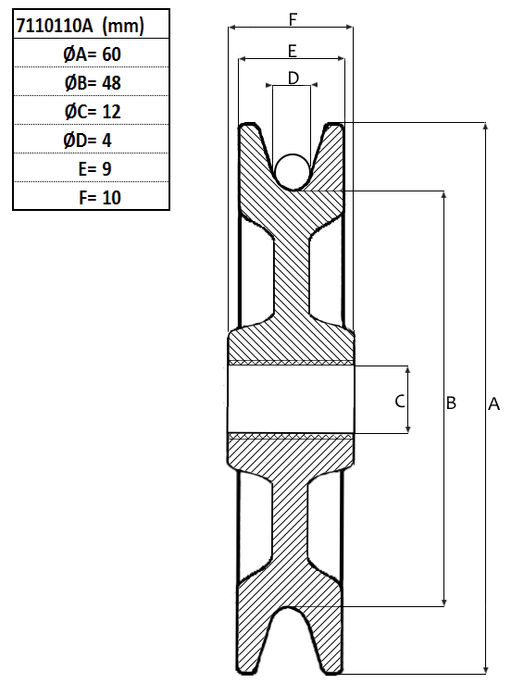 Linhjul Ø 60 mm-image-2