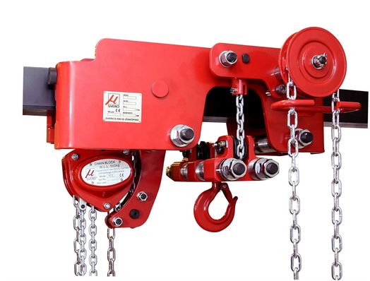 Integrerat lågbyggt lyftblock/balkvagn 2000 kg-image-2