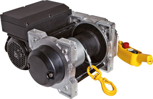 ELEKTRISK VINSCH, 1-FAS 230V, 250KG, 9,0M/MIN