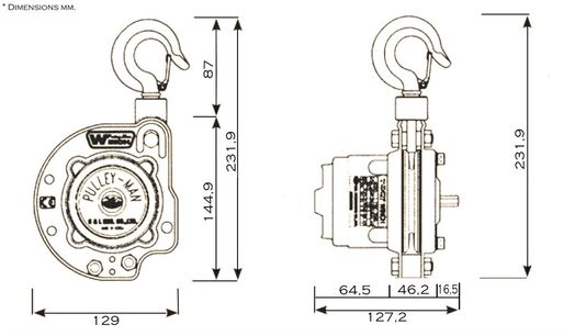 Vinsch mini pulley-man 300 kg-image-2