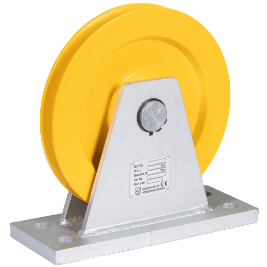 Brytblock 5000 kg, kullagrat, Ø 275 mm