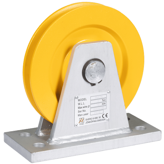 Brytblock 3000 kg, kullagrat,  Ø 200 mm