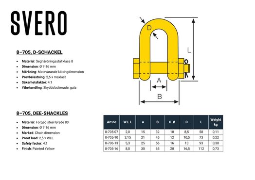 Schackel, 2000 kg, 7/8 mm-image-2