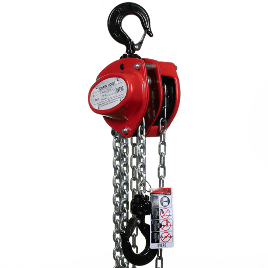 Lyftblock 1000 kg, lyfthöjd 3 m