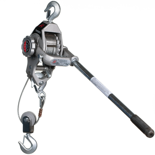 Spaklyftblock 500/1000 kg - med vajer-image-2