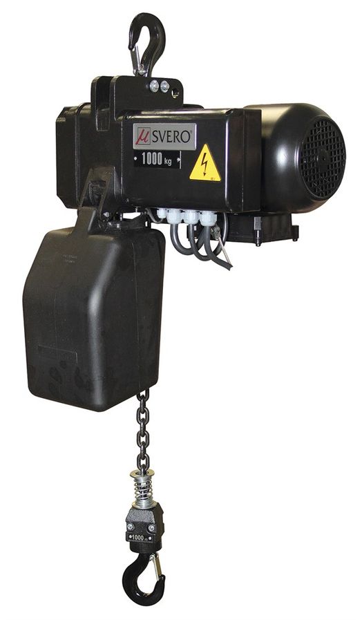 Eltelfer 4000 kg, 2-hastighet 2,5/0,6 m/min, 3-fas, 3 m