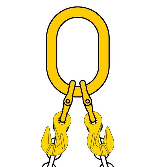 Förkortningspaket, Förkortningskrok, 2-Part, 6 mm