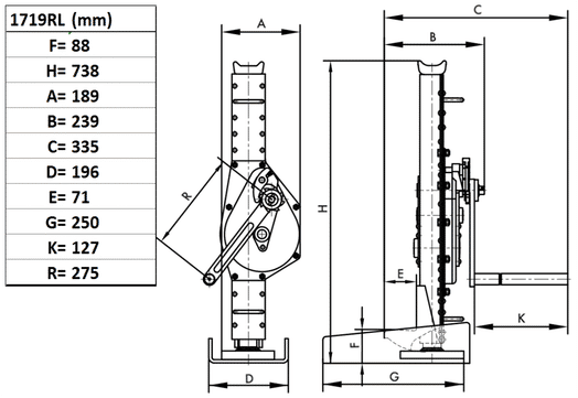Rallardomkraft Mekanisk 5000 kg-image-2