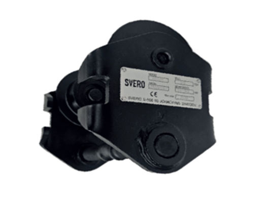 Blockvagn 500 kg, 2-hjulig, för balk med skarpa kurvor