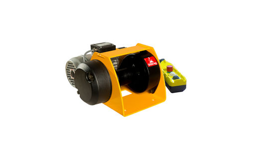 Elvinsch Huchez 500 kg, hastighet 3,6 m/min, 13,5 m Vajer