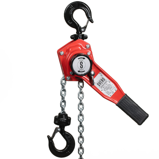 Spaklyftblock 800 kg, lyfthöjd 1,5 m