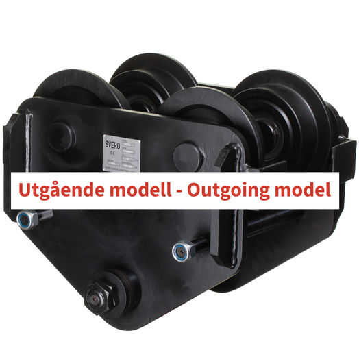 Blockvagn10 000 kg, 220-300 mm