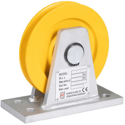 Brytblock 2000 kg, kullagrat,  Ø 150 mm-image-1