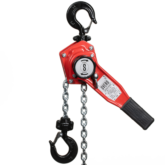Lever Hoist 1000 kg, lift 1,5 m - with overload protection-image-1