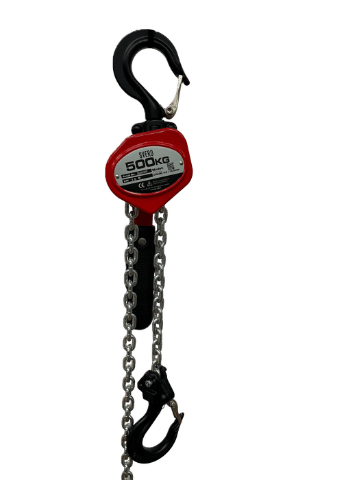 Lever Hoist Aluminium 500 kg, lift 1,5 m-image-1