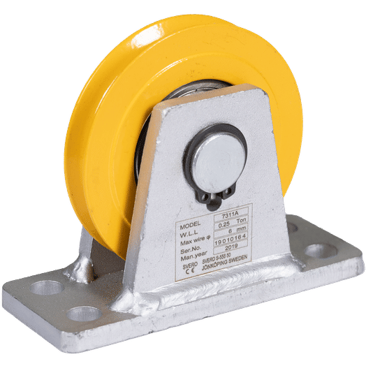 Sheave Bracket 250 kg, ball-bearing,  Ø 70 mm-image-1