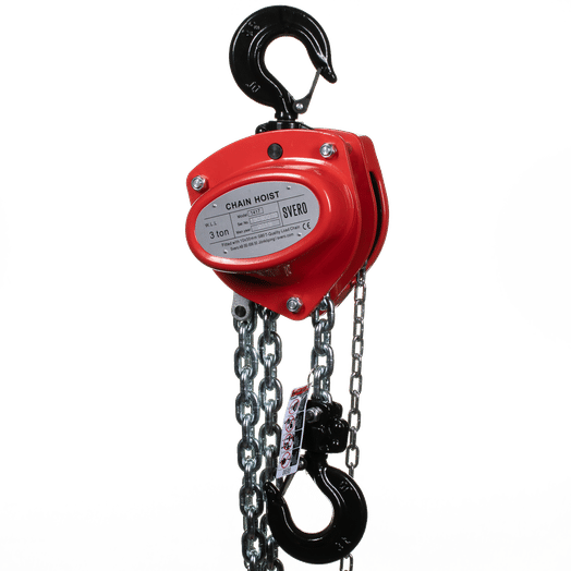 Lyftblock 3000 kg, lyfthöjd 3 m - med överlastskydd-image-1