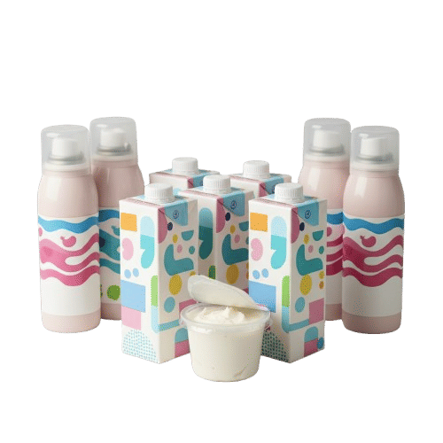 Սերուցք և կաթնային ըմպելիք