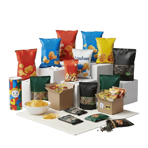 Չիպսեր, պոպկորն, սերմեր