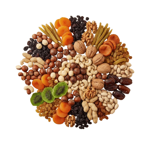 Չրեր և ընդեղեն