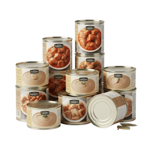 Մսային պահածոներ, պաշտետներ