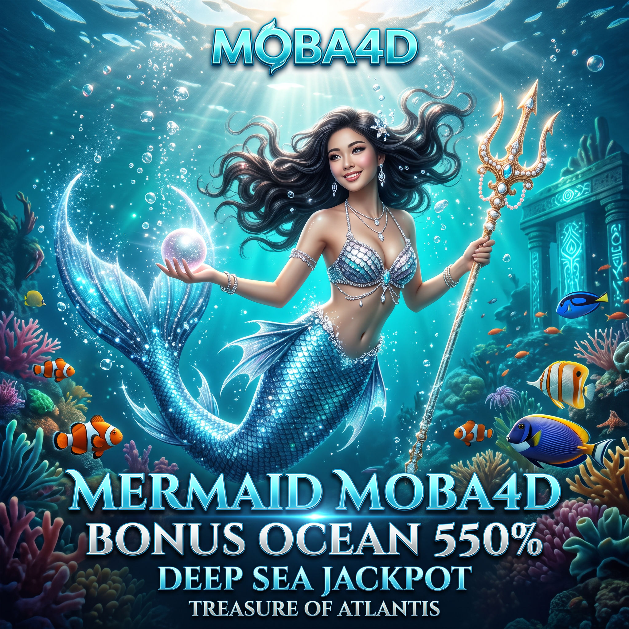 Thumbnail 1 of 3, Poster, MOBA4D ⚡ Akses Game Online Terbaru Dengan Navigasi Cepat & Tampilan Modern designed and sold by MOBA4D.
