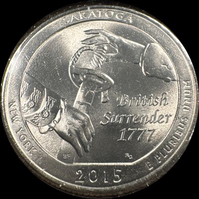 2015-P Washington Quarter Ungraded (back)