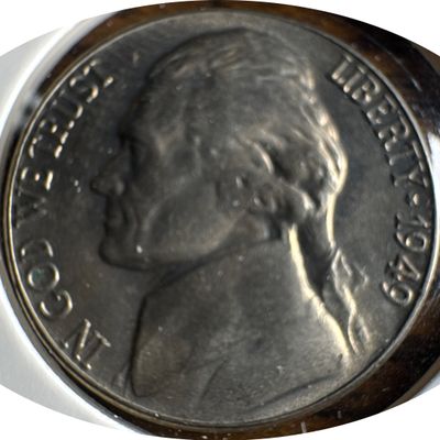 1949 P Jefferson Nickel Ungraded