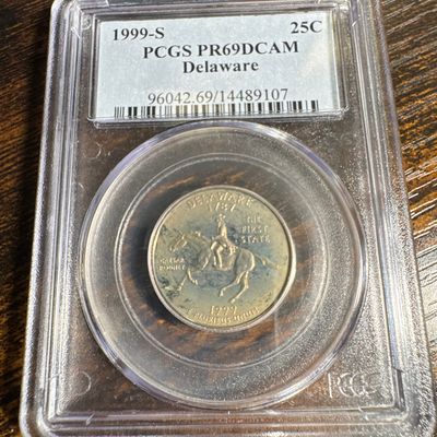 1999 S Washington Quarter PR69