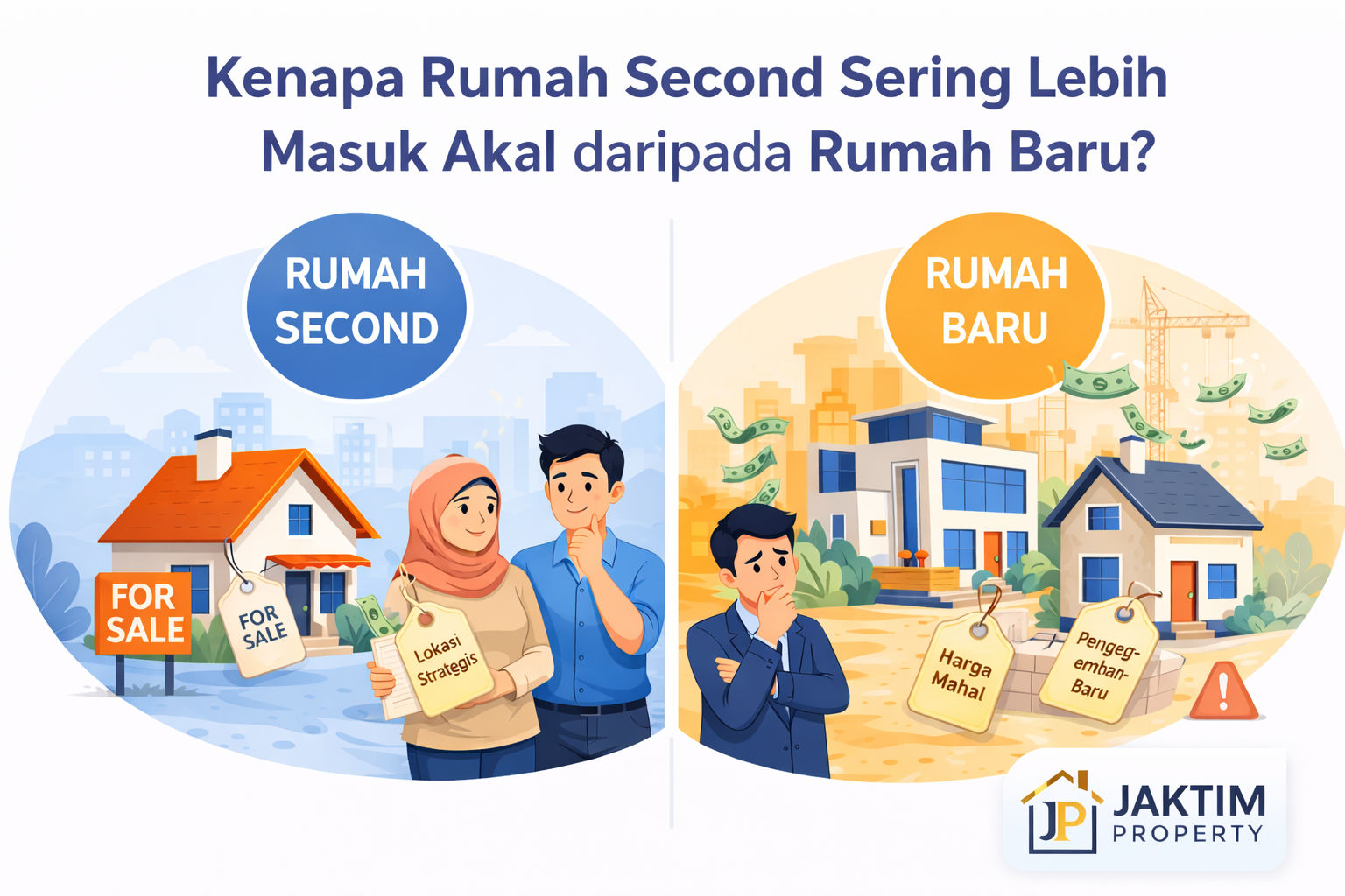 Kenapa rumah second sering lebih masuk akal daripada rumah baru