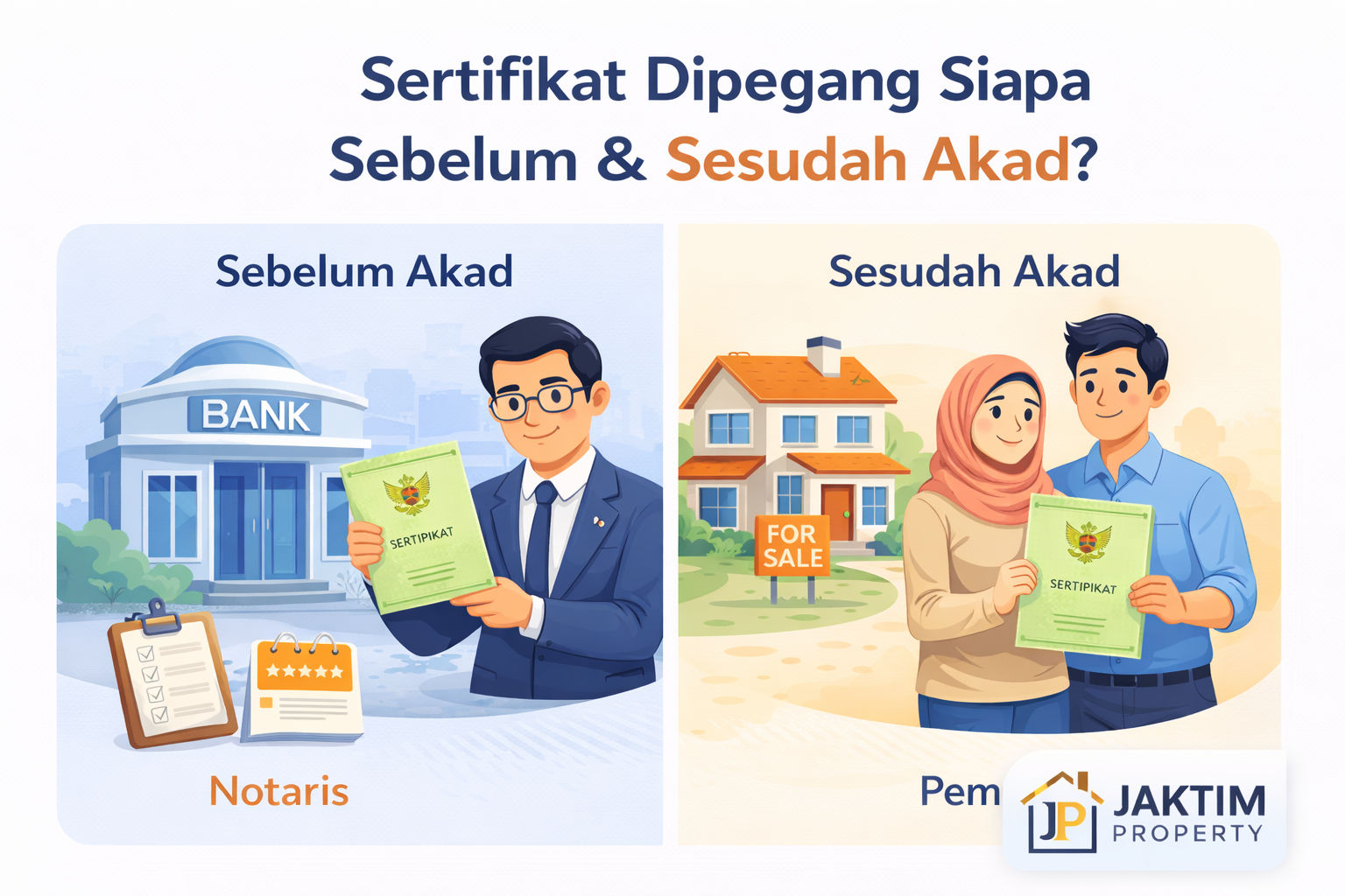 Sertifikat dipegang siapa sebelum 