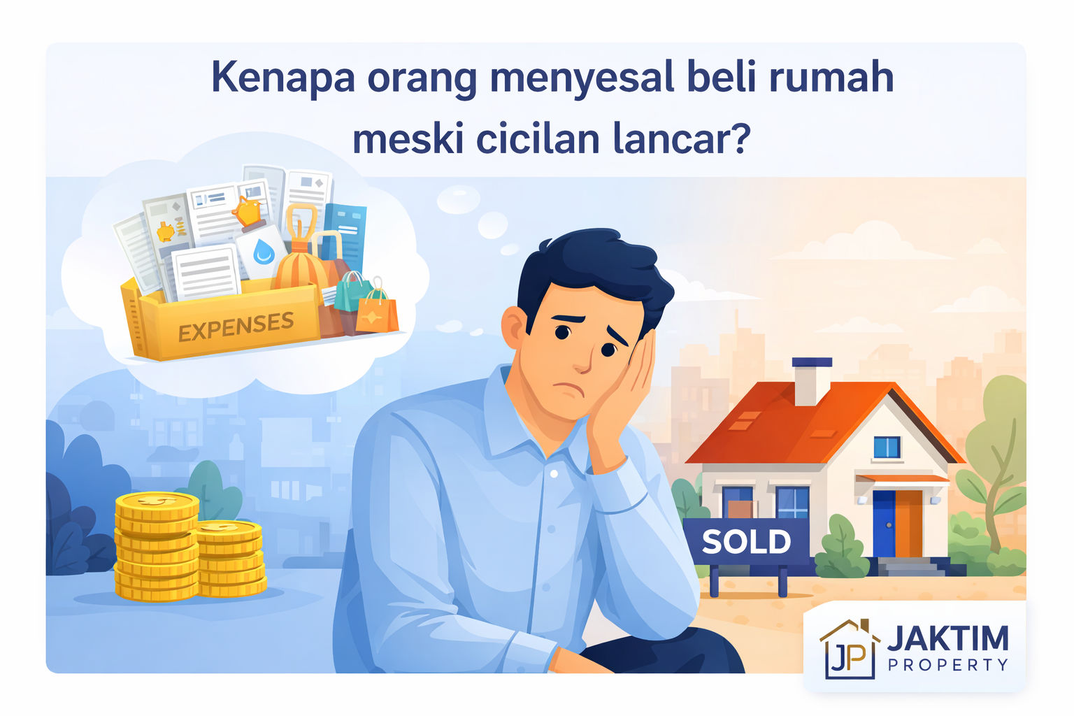 Kenapa orang menyesal beli rumah meski cicilan lancar?