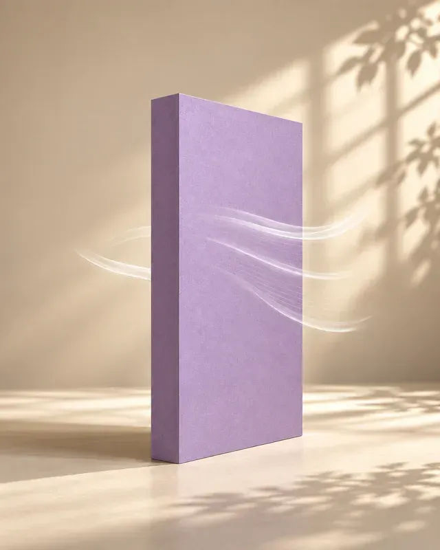 ไม้ Purple Core เกรด Super E0 จาก Panel Plus ไส้ไม้สีม่วง