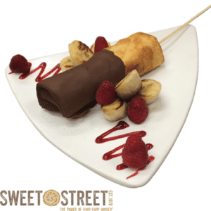 Banana Caramel Xango Dipped in Chocolate