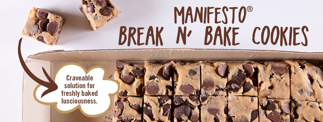 Manifesto Break N' Bake Cookies