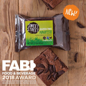 Honduran Brownie Individually Wrapped with 2018 FABI Logo