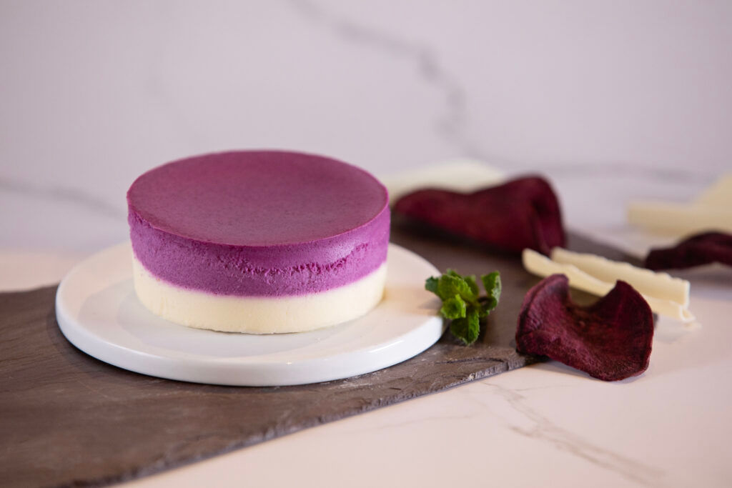 Individual Manifesto® Ube Cheesecake