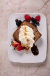 View 3666 Scoopables Cheesecake Banana Pullman Topping Plated