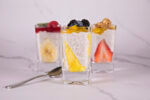 View 3668 Scoopables Chia Pudding 3 Shot Glass Group White