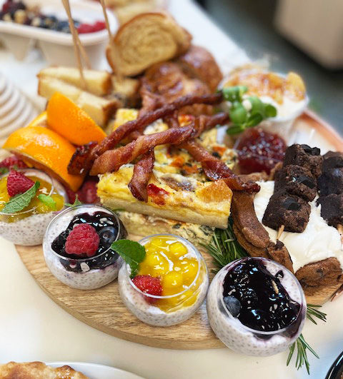 Twisted Hot Mess Breakfast Board​
