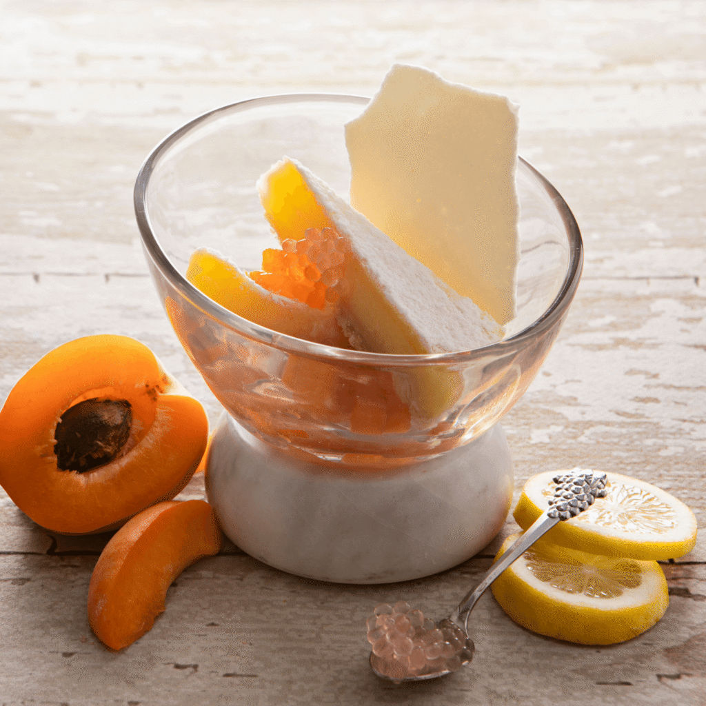 Pink Lemonade Bowl featuring our Luscious Lemon Squares.